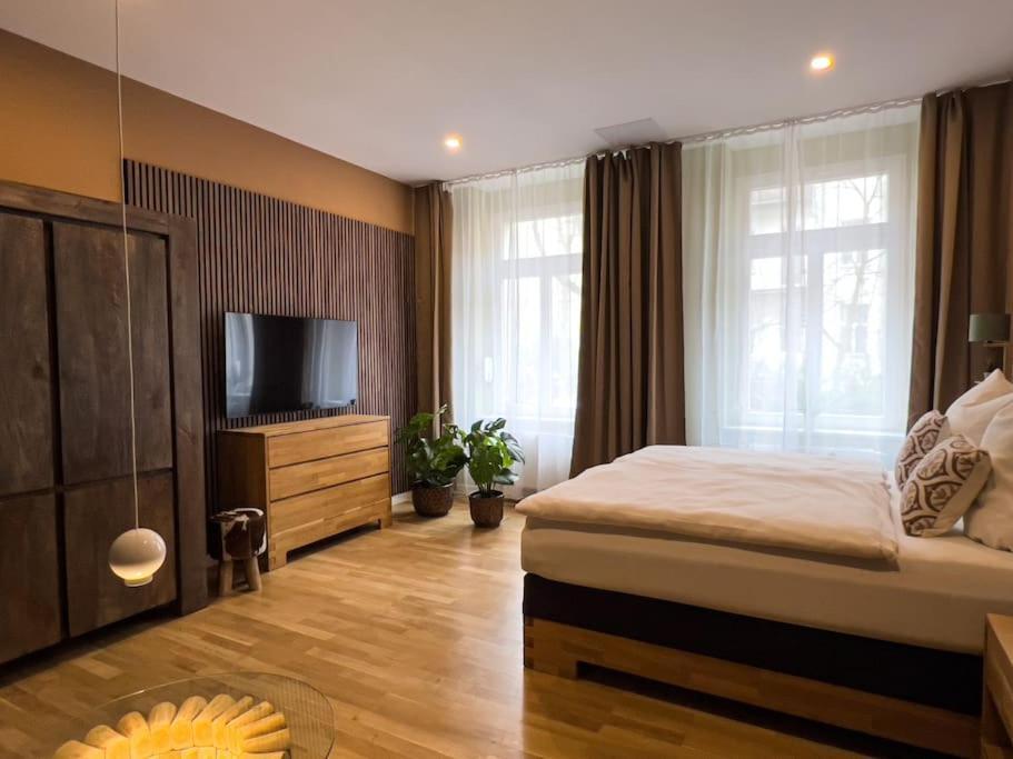 Exklusives Apartment Zoo Lipsia Esterno foto