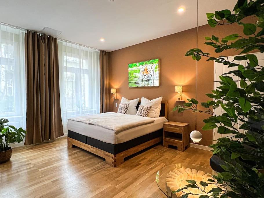 Exklusives Apartment Zoo Lipsia Esterno foto