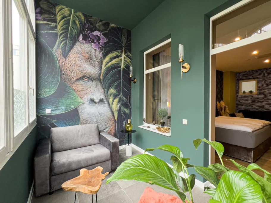 Exklusives Apartment Zoo Lipsia Esterno foto