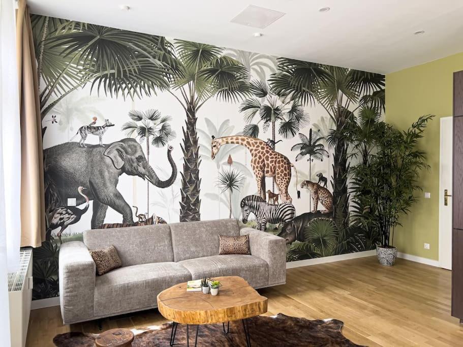 Exklusives Apartment Zoo Lipsia Esterno foto